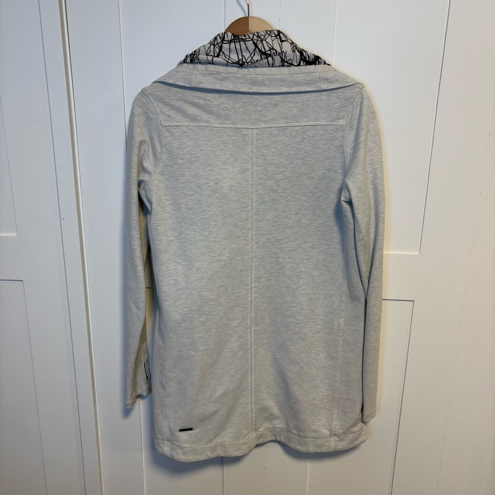 Lululemon Method Wrap Heathered Ghost Nesting Bird - image 2